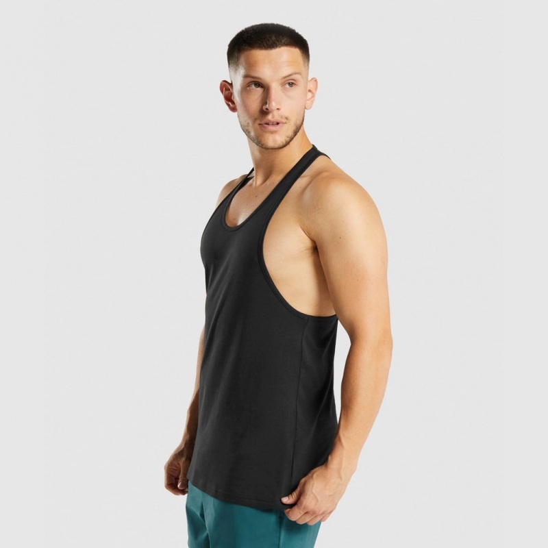 Chaleco Gymshark Sharkhead Infill Stringer Negras | 03ZUHXLVC