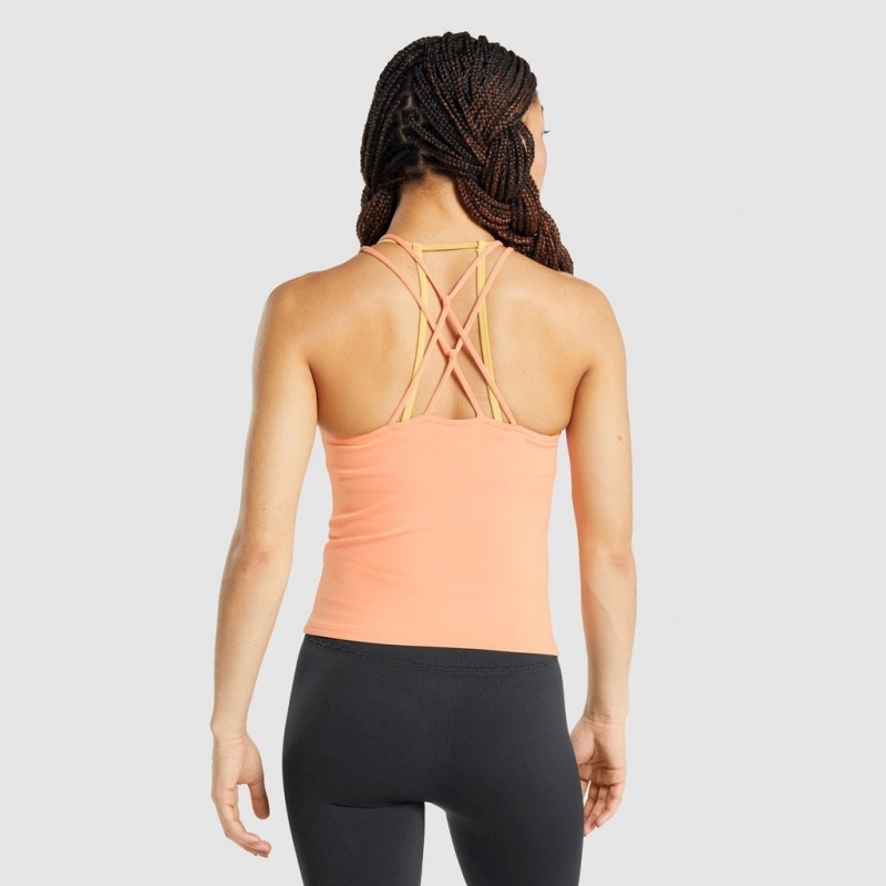 Chaleco Gymshark Studio Coral | 87MZAGYPN