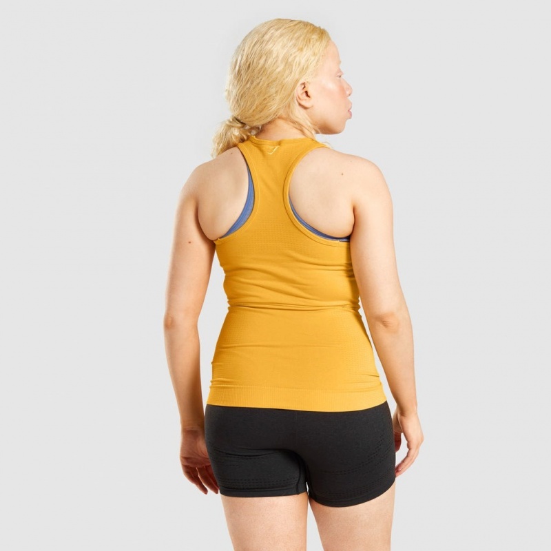 Chaleco Gymshark Vital Seamless 2.0 Amarillo | 59SQRIFYL