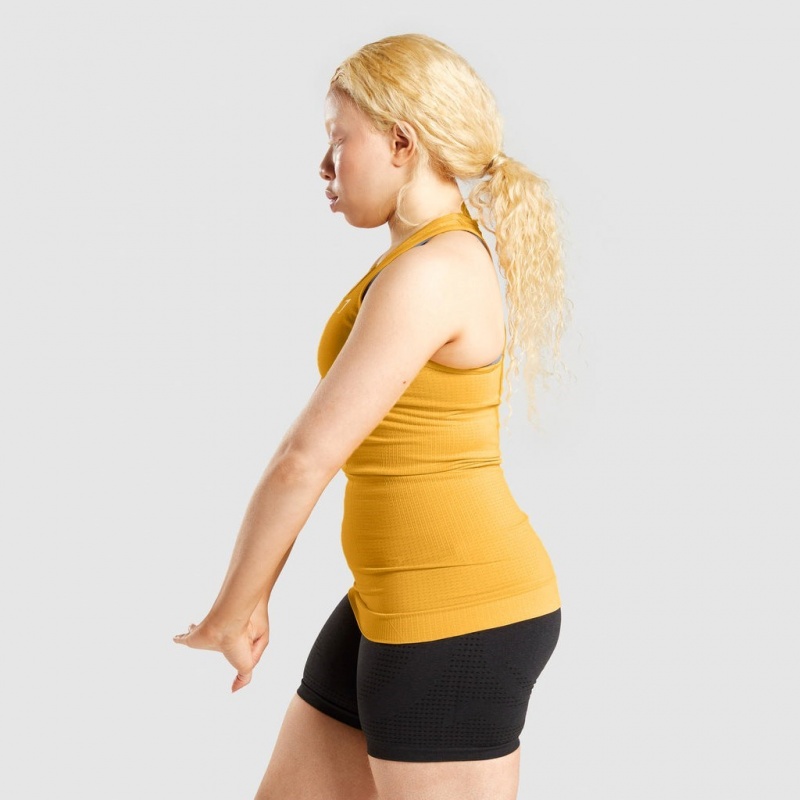 Chaleco Gymshark Vital Seamless 2.0 Amarillo | 59SQRIFYL