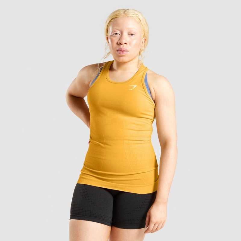 Chaleco Gymshark Vital Seamless 2.0 Amarillo | 59SQRIFYL