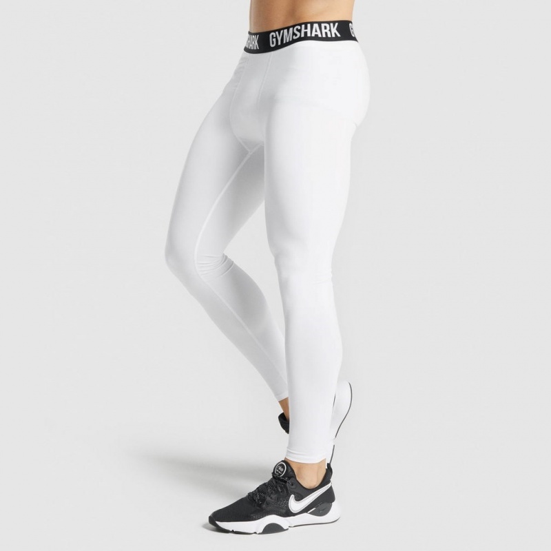 Leggins Gymshark Element Baselayer Blancas | 56JXKTNYD