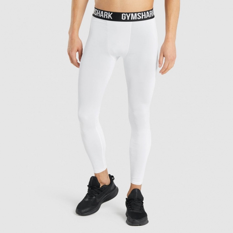 Leggins Gymshark Element Baselayer Blancas | 56JXKTNYD