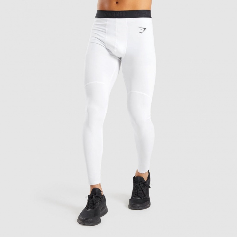 Leggins Gymshark Element Baselayer Blancas | 27QEGSXDY