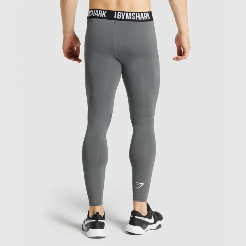 Leggins Gymshark Element Baselayer Charcoal | 47RAPUEHY