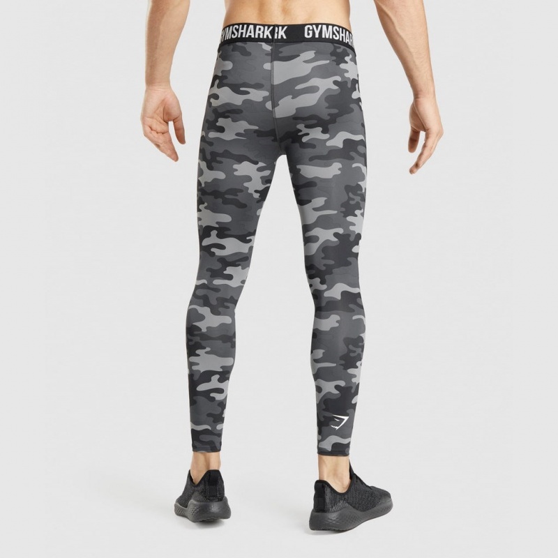 Leggins Gymshark Element Baselayer Gris | 39MAIXZTD