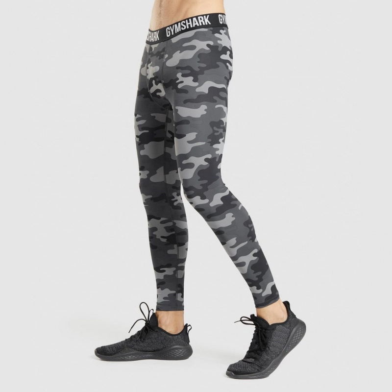Leggins Gymshark Element Baselayer Gris | 39MAIXZTD