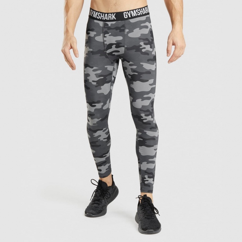 Leggins Gymshark Element Baselayer Gris | 39MAIXZTD