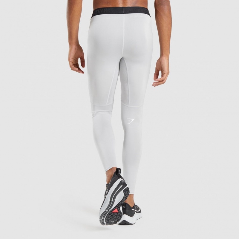 Leggins Gymshark Element Baselayer Gris Claro | 29WLEBZPF
