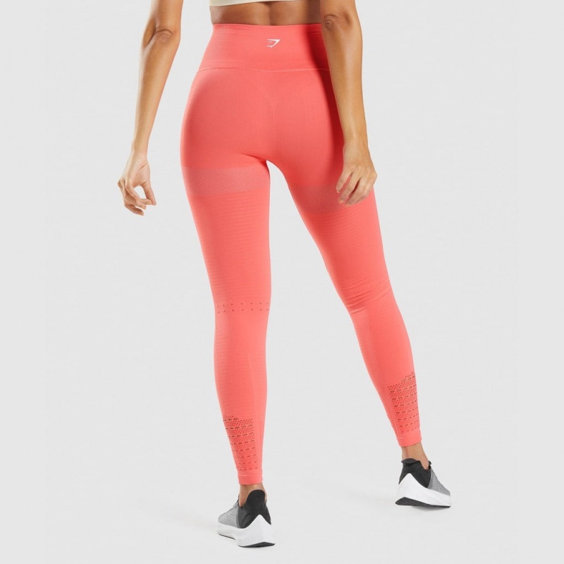 Leggins Gymshark Energy Seamless Rosas | 35NRLXPMJ