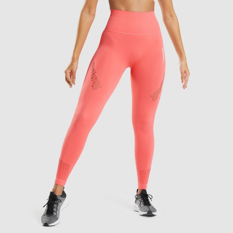 Leggins Gymshark Energy Seamless Rosas | 35NRLXPMJ