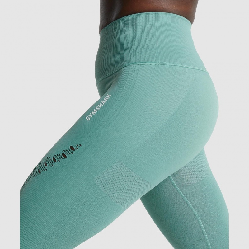 Leggins Gymshark Energy Seamless Verde Claro | 08IPSUZFX