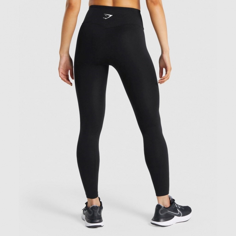 Leggins Gymshark Entrenamiento Negras | 65SXEBWTV