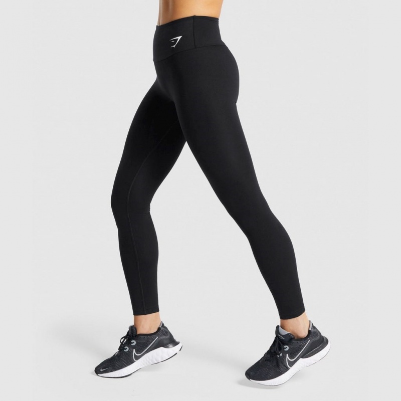 Leggins Gymshark Entrenamiento Negras | 65SXEBWTV