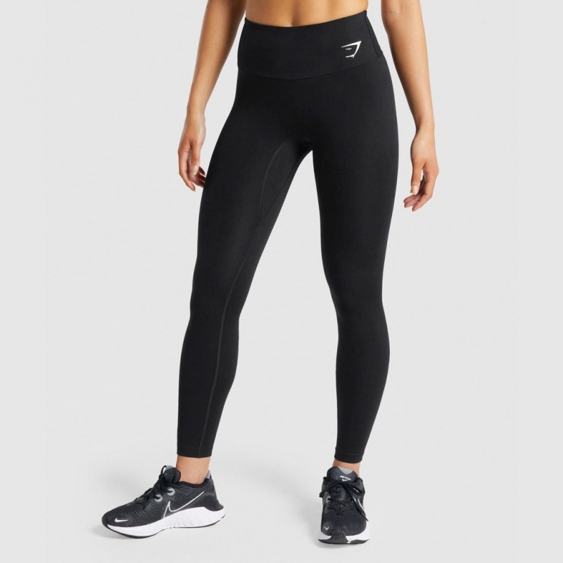 Leggins Gymshark Entrenamiento Negras | 65SXEBWTV