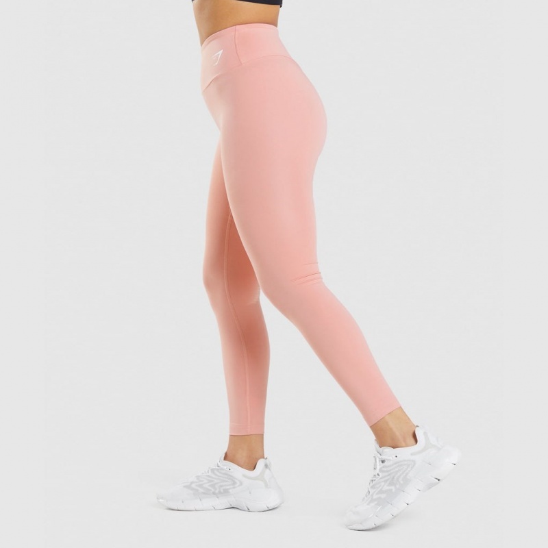 Leggins Gymshark Entrenamiento Rosas | 27MTVILXA