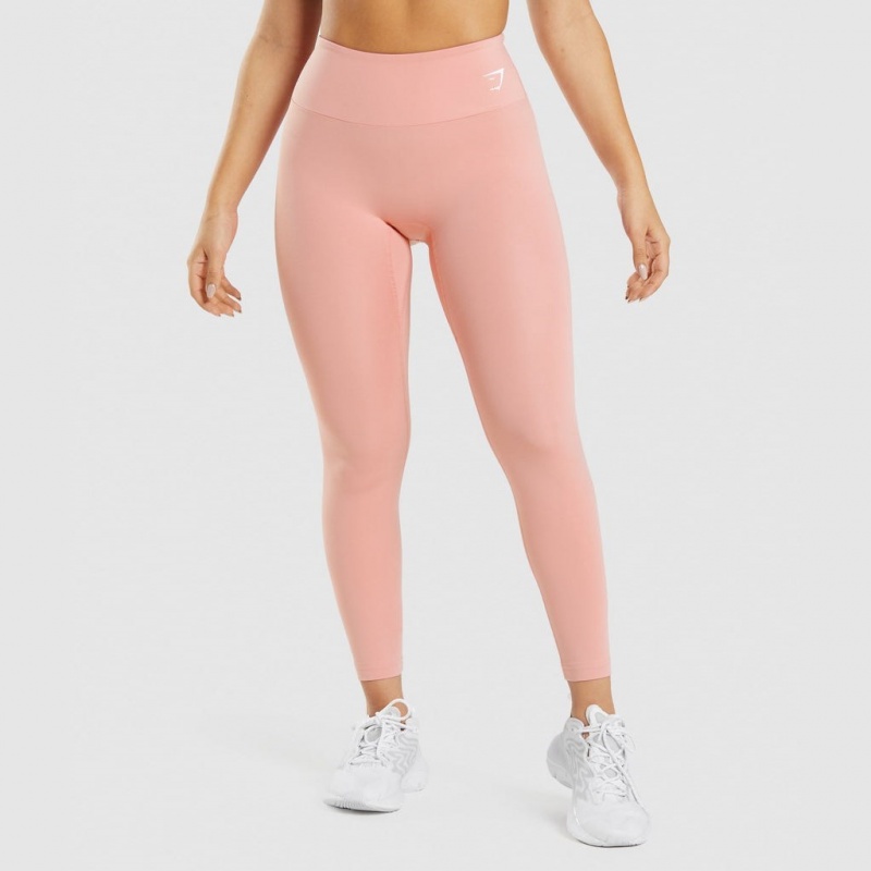 Leggins Gymshark Entrenamiento Rosas | 27MTVILXA