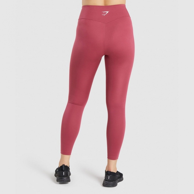Leggins Gymshark Entrenamiento Rosas | 72ZQVFMUI