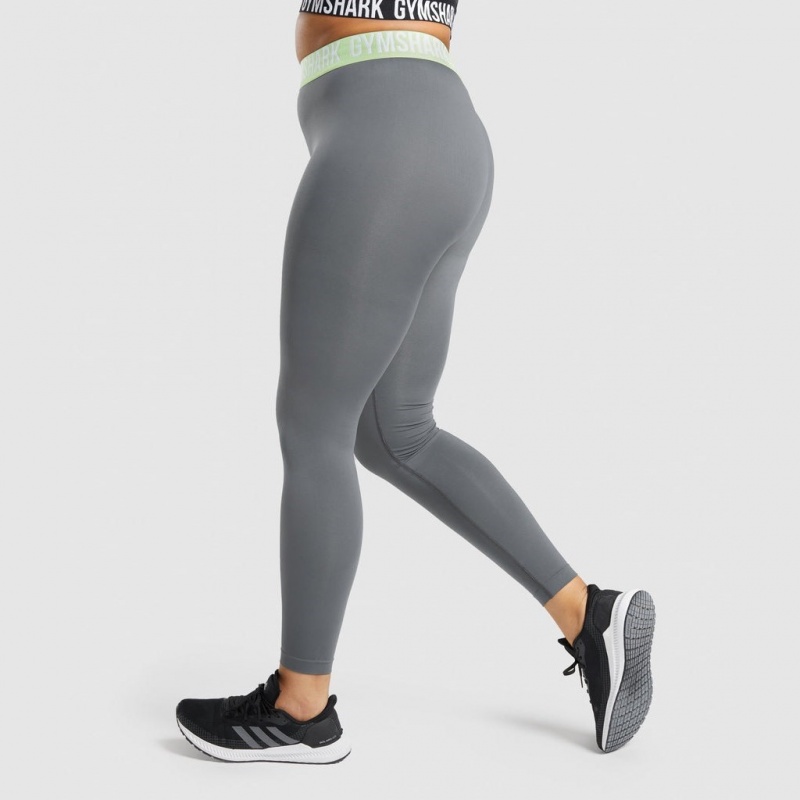 Leggins Gymshark Fit Seamless Charcoal | 01AVORZPW