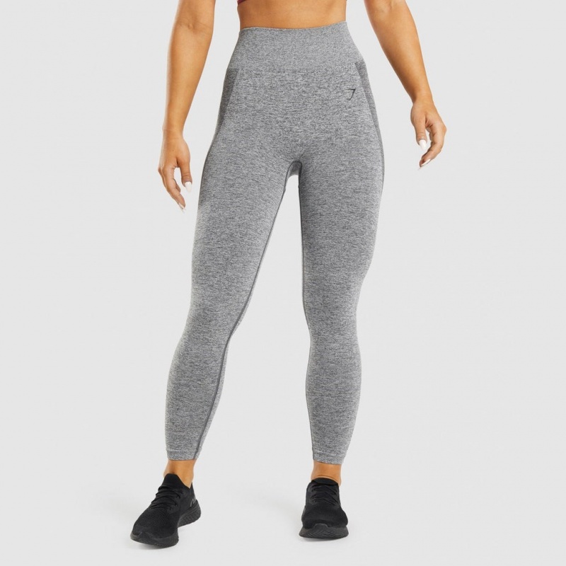Leggins Gymshark Flex High Waisted Charcoal Marl | 91CHFRKJQ