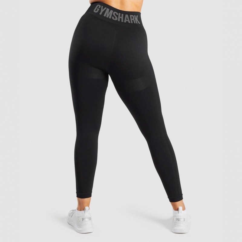 Leggins Gymshark Flex High Waisted Negras | 30UJITXKW
