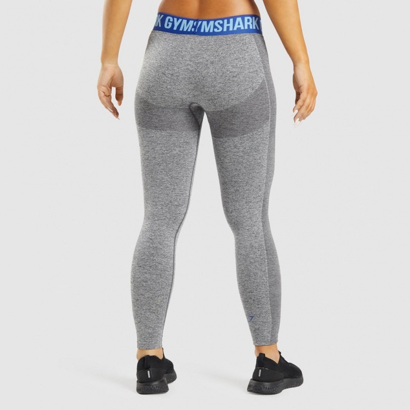 Leggins Gymshark Flex Low Rise Charcoal Marl | 52YLHVRMF