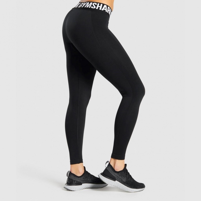 Leggins Gymshark Flex Low Rise Negras | 07FREVLMX