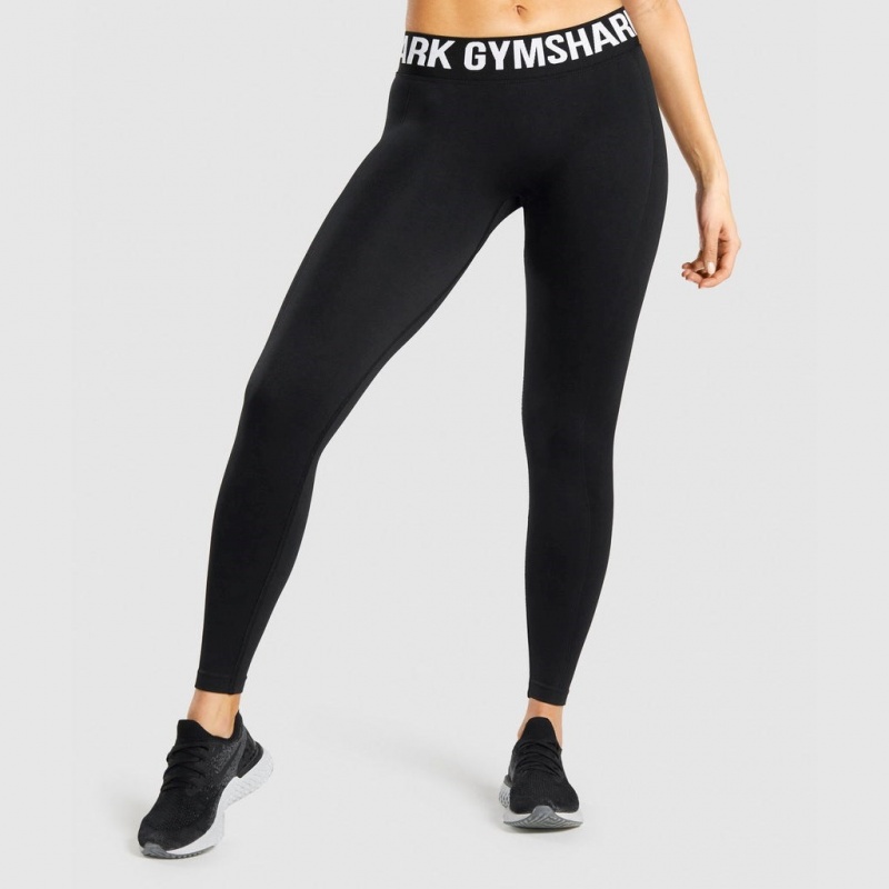Leggins Gymshark Flex Low Rise Negras | 07FREVLMX