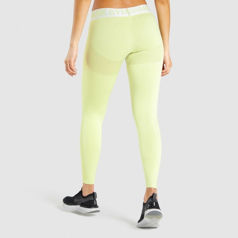 Leggins Gymshark Flex Low Rise Verde Claro | 39GDSQRNJ