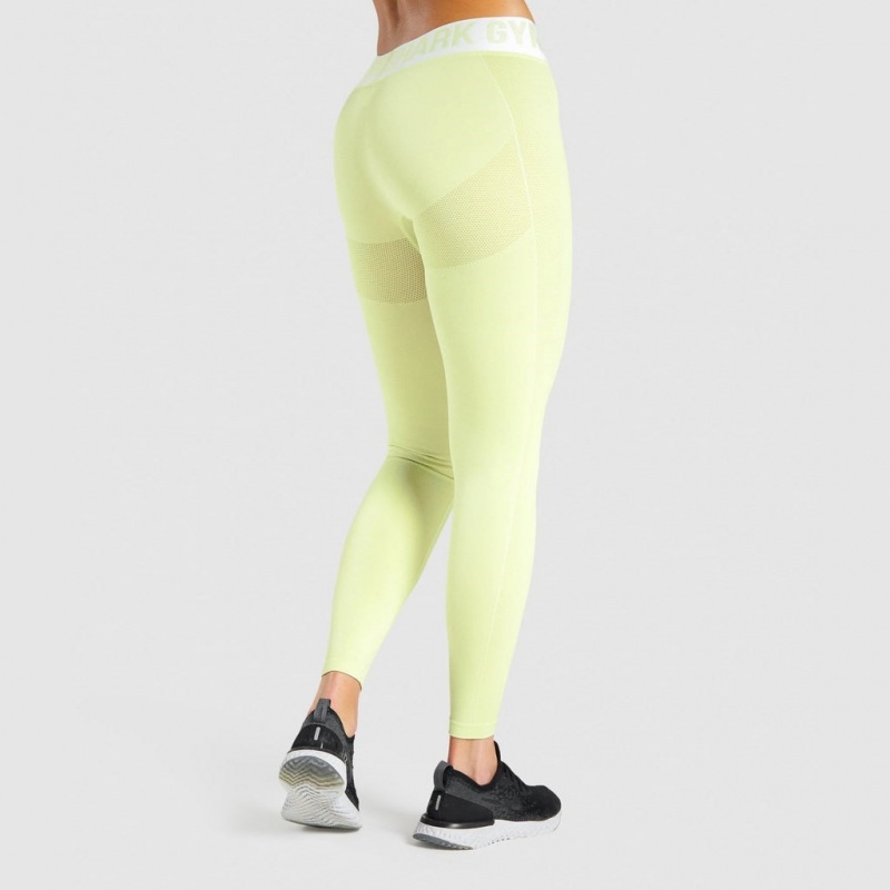 Leggins Gymshark Flex Low Rise Verde Claro | 39GDSQRNJ