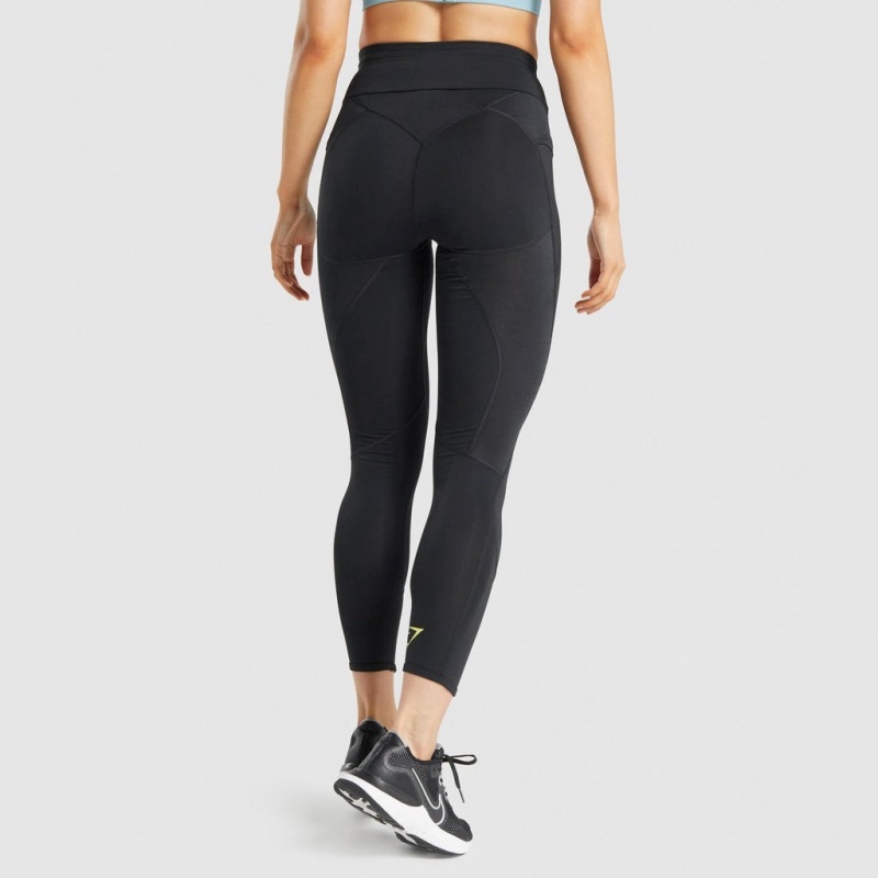 Leggins Gymshark Pulse Negras | 79JYXKOGH