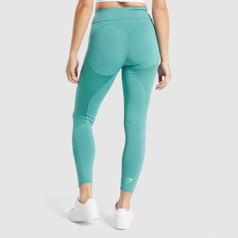 Leggins Gymshark Pulse Teal | 78DFXMRBI