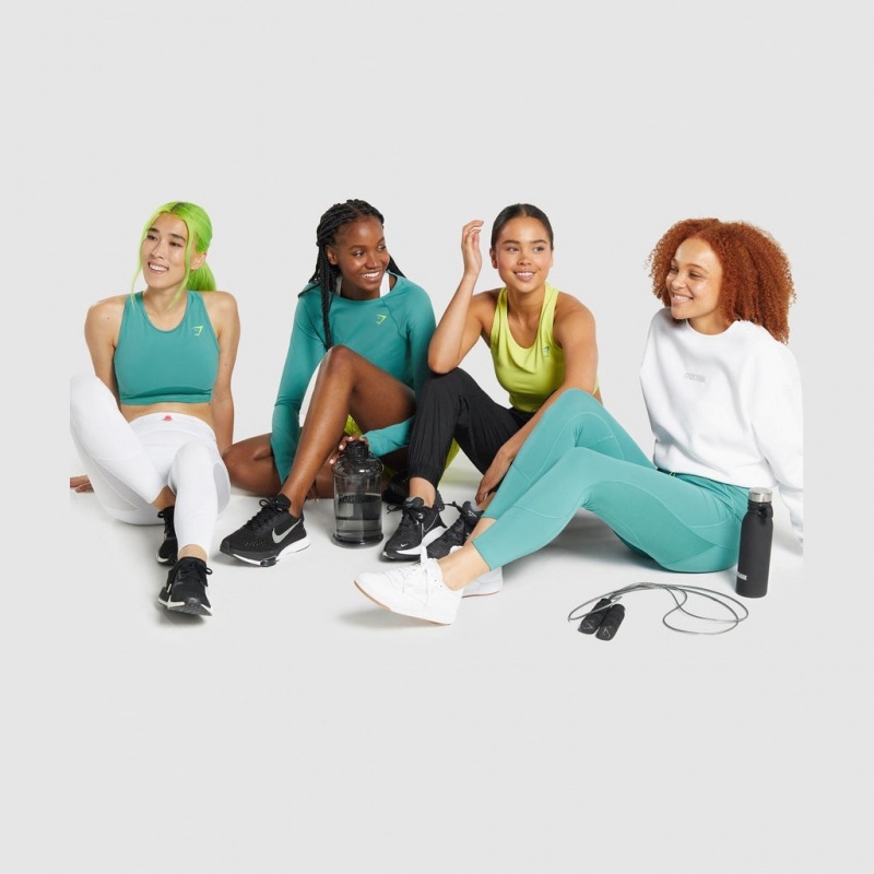 Leggins Gymshark Pulse Teal | 78DFXMRBI