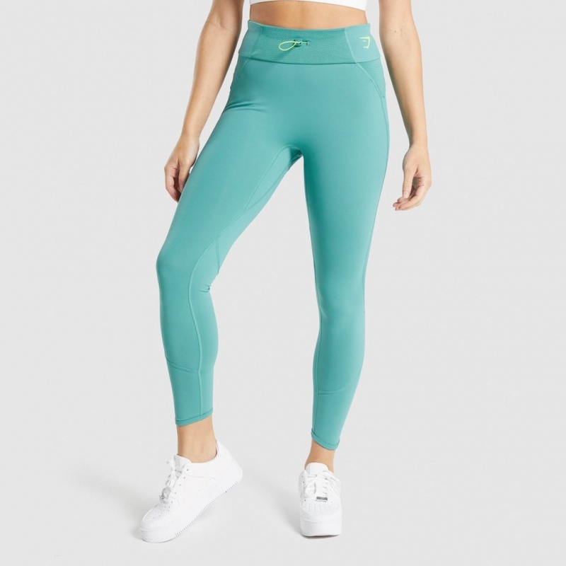 Leggins Gymshark Pulse Teal | 78DFXMRBI