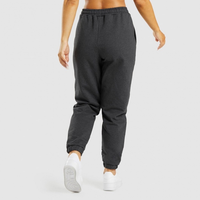Leggins Gymshark Rest Day Sweats Negras | 76DEGPHUS