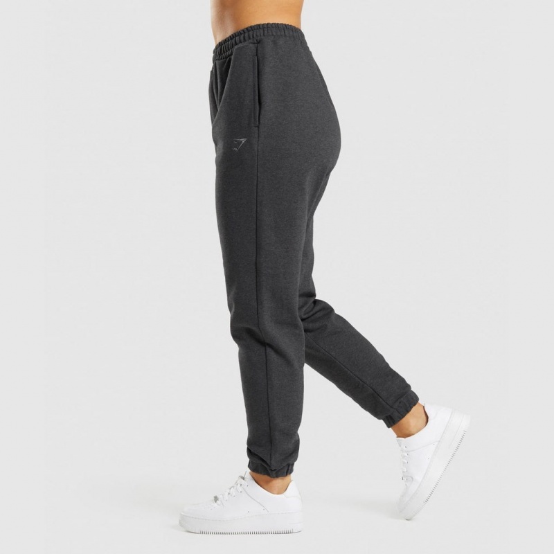 Leggins Gymshark Rest Day Sweats Negras | 76DEGPHUS