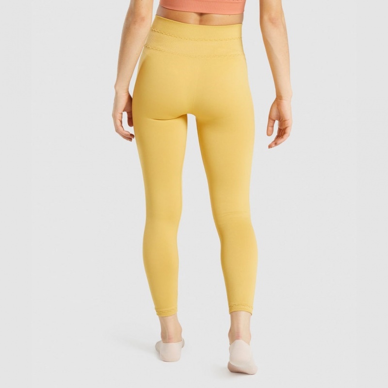 Leggins Gymshark Studio Amarillo | 34MPTIGRL