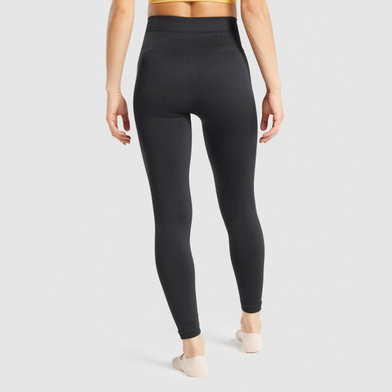 Leggins Gymshark Studio Negras | 41QYBZGXD