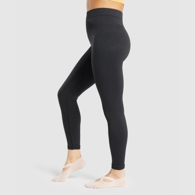 Leggins Gymshark Studio Negras | 41QYBZGXD