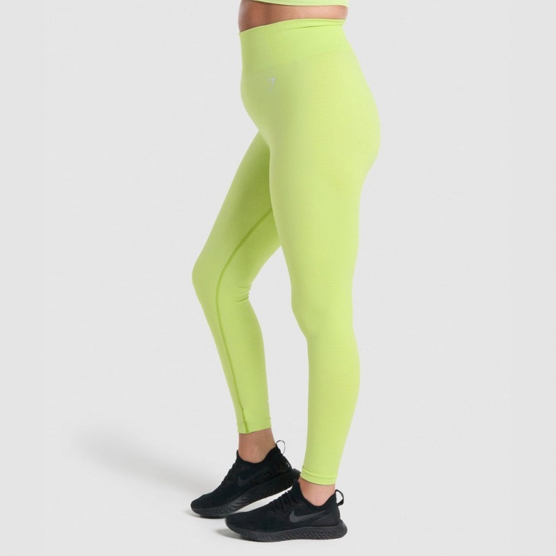 Leggins Gymshark Vital Seamless 2.0 Amarillo | 79DJAECBQ
