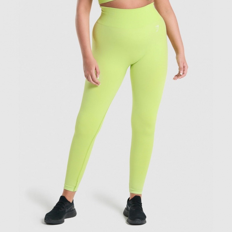 Leggins Gymshark Vital Seamless 2.0 Amarillo | 79DJAECBQ