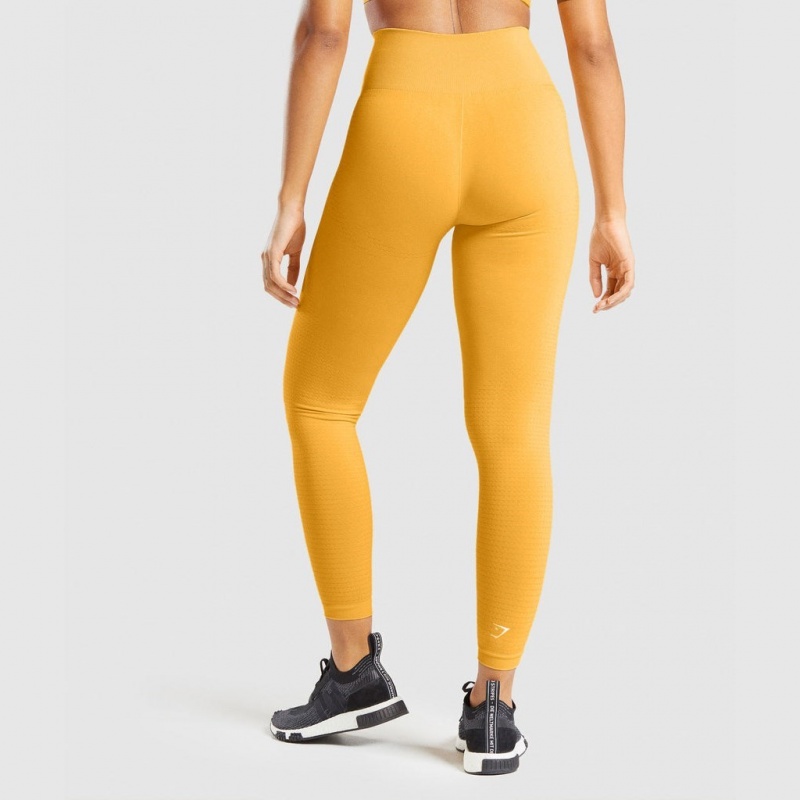Leggins Gymshark Vital Seamless 2.0 Amarillo | 16ANGFYRT