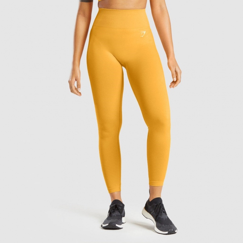 Leggins Gymshark Vital Seamless 2.0 Amarillo | 16ANGFYRT