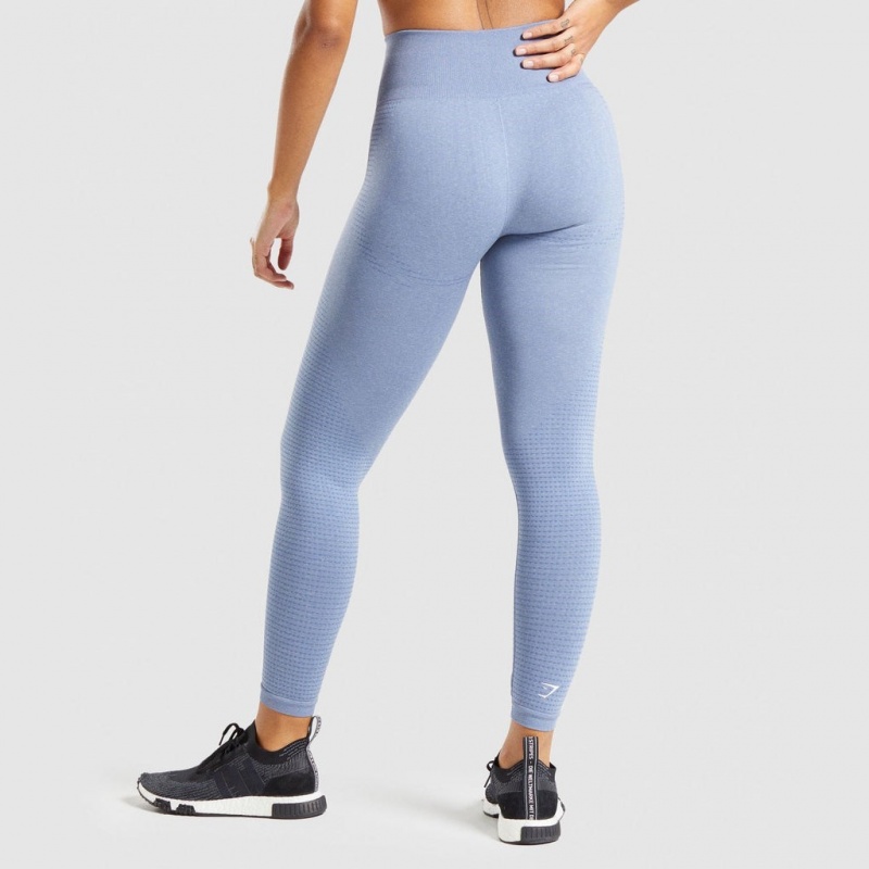 Leggins Gymshark Vital Seamless 2.0 Azules | 79UXQHDLM