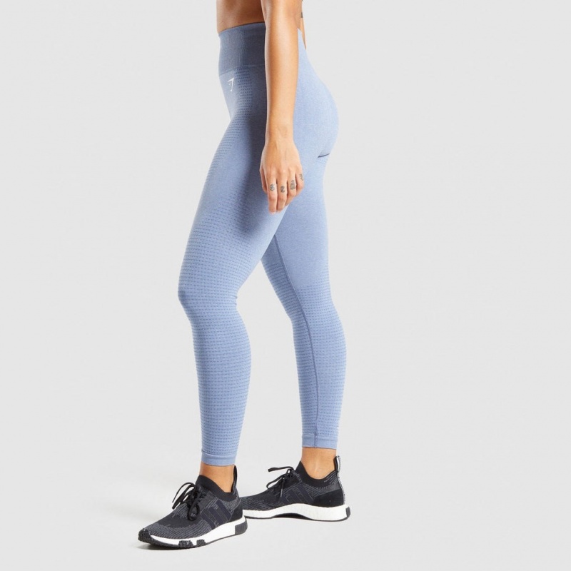 Leggins Gymshark Vital Seamless 2.0 Azules | 79UXQHDLM