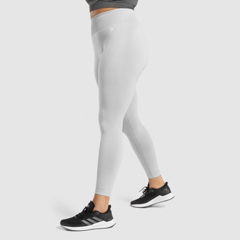 Leggins Gymshark Vital Seamless 2.0 Gris Claro | 46LFTOKSQ