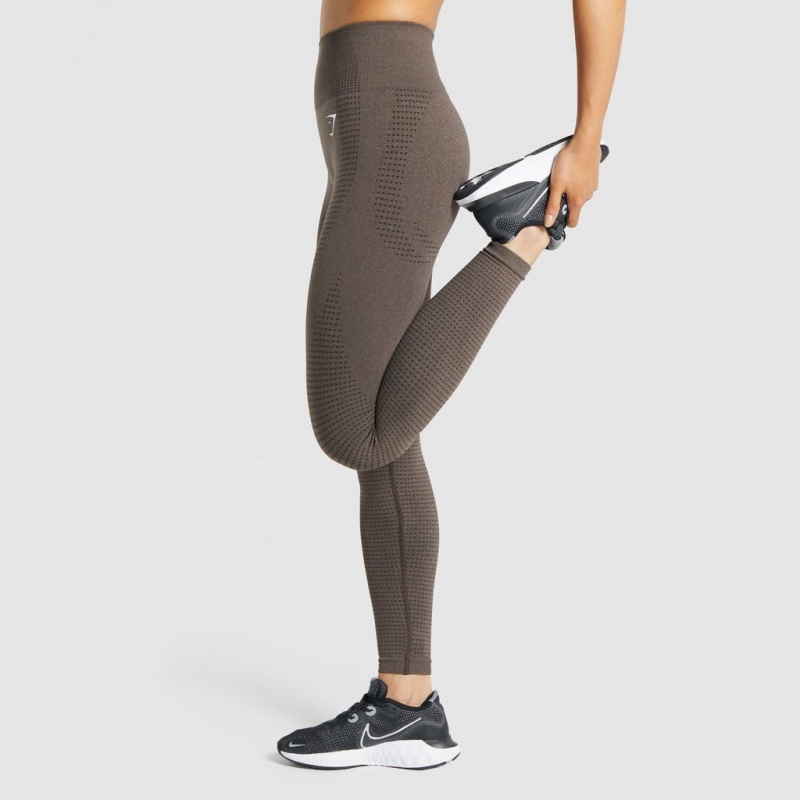 Leggins Gymshark Vital Seamless 2.0 Marrones | 36ZBRSMLP