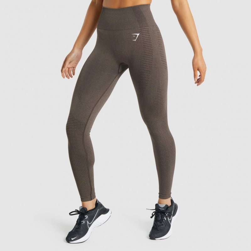 Leggins Gymshark Vital Seamless 2.0 Marrones | 36ZBRSMLP