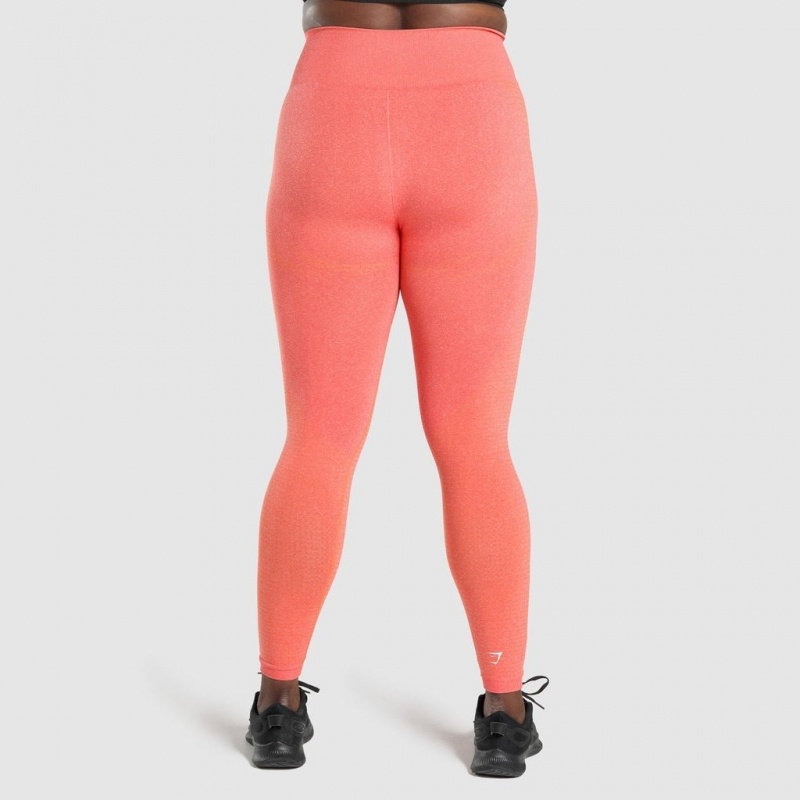 Leggins Gymshark Vital Seamless 2.0 Naranjas | 96OHIFWJM