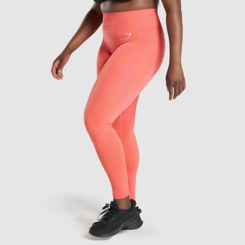 Leggins Gymshark Vital Seamless 2.0 Naranjas | 96OHIFWJM